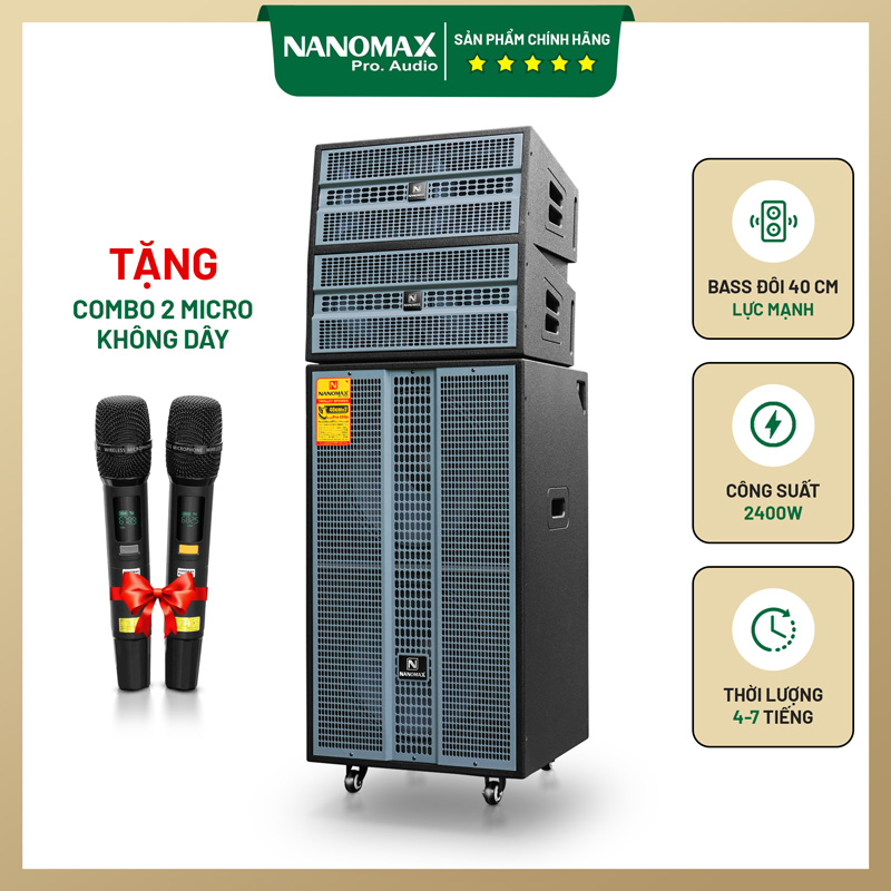 Loa kéo Nanomax Pro-555b 1