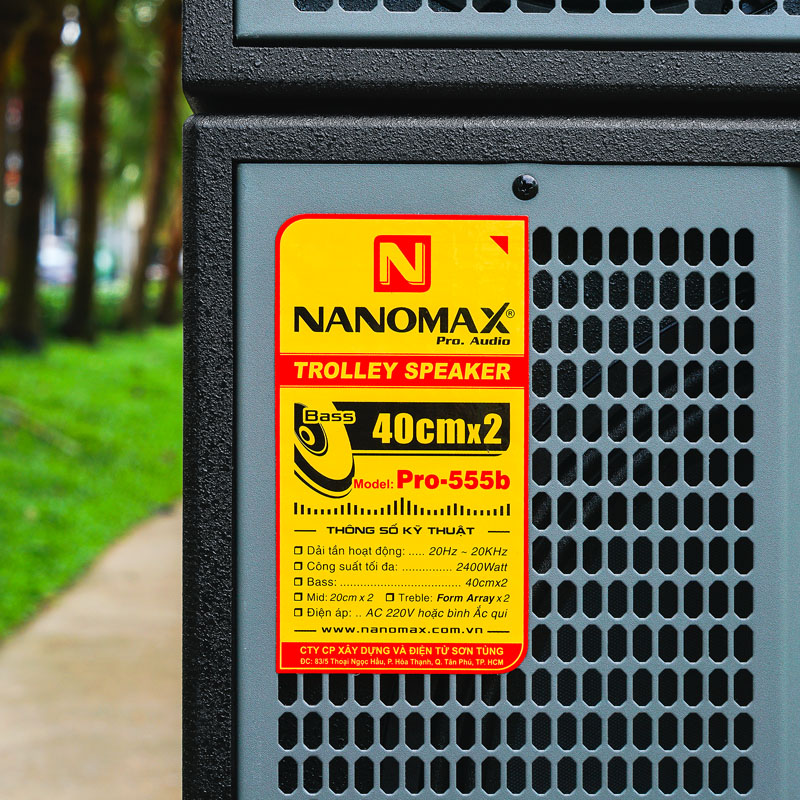 Loa kéo Nanomax Pro-555b 14