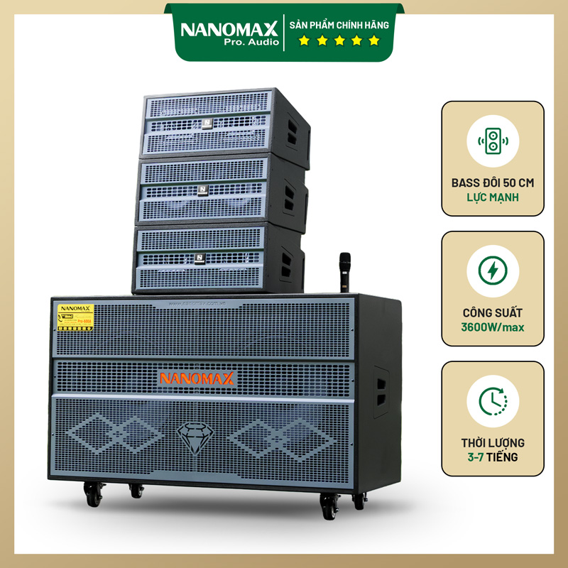 Loa kéo Nanomax Pro-600a 1