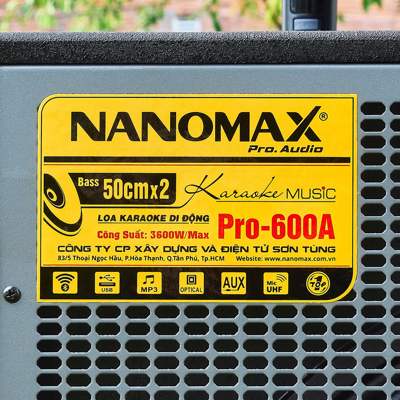 Loa kéo Nanomax Pro-600a 14