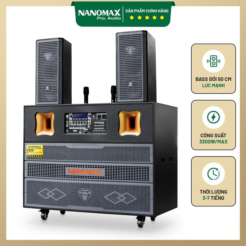 loa kéo nanomax pro-700a 1