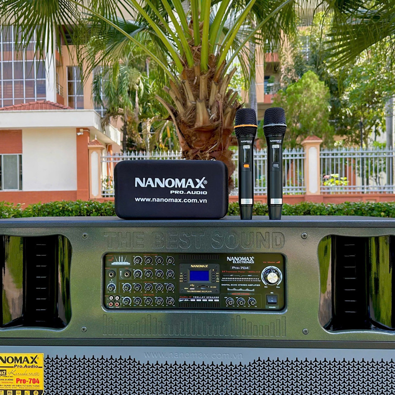 Loa kéo điện Nanomax Pro-704 7