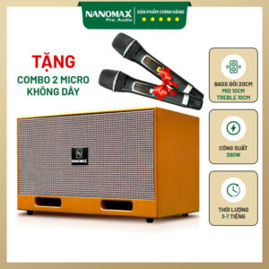 Loa karaoke xách tay Nanomax X-20 1