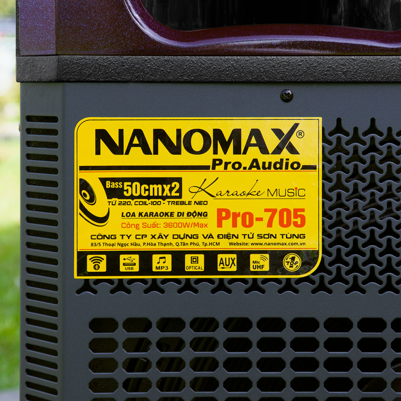 Loa kéo Nanomax Pro-705 10