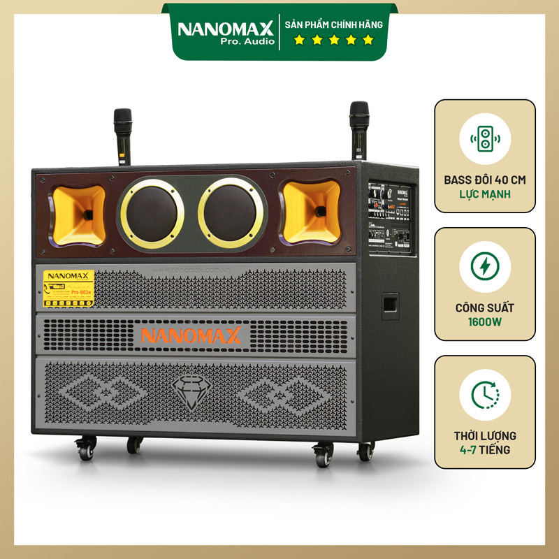 Loa kéo Nanomax Pro-803N 1
