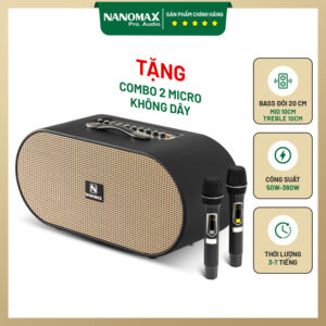 Loa karaoke xách tay Nanomax X-22 1b