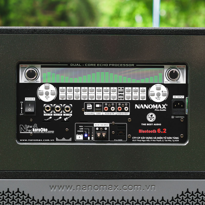 Loa kéo Nanomax Pro-666A 10