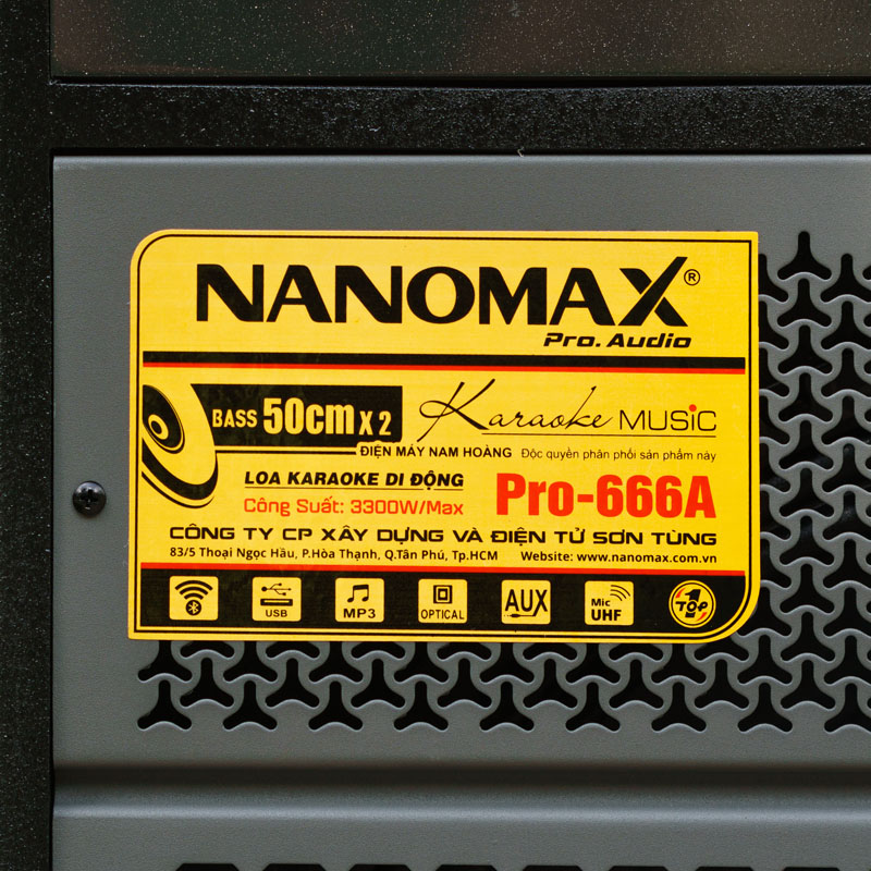 Loa kéo Nanomax Pro-666A 13