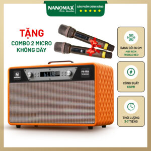 Loa karaoke xách tay nanomax ps-16a 1