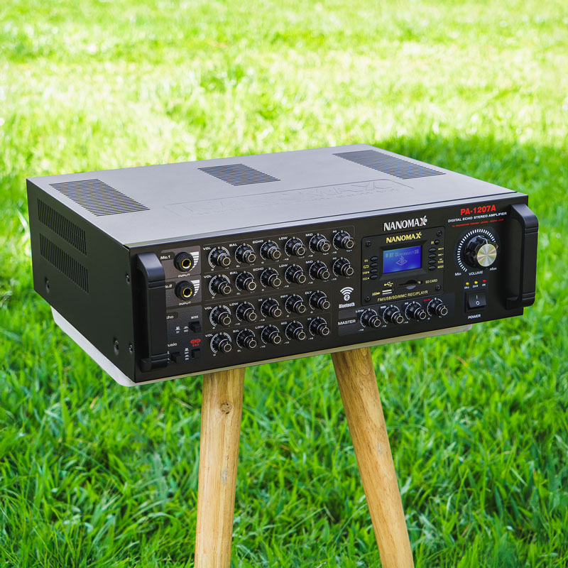 Amply karaoke Nanomax PA-1207A 3