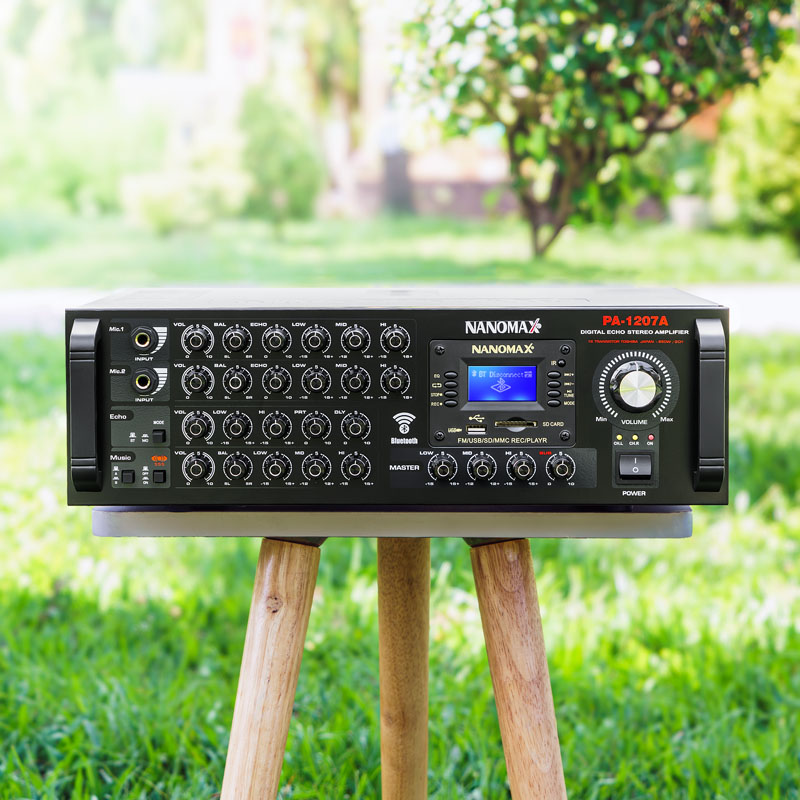 Amply karaoke Nanomax PA-1207A 4