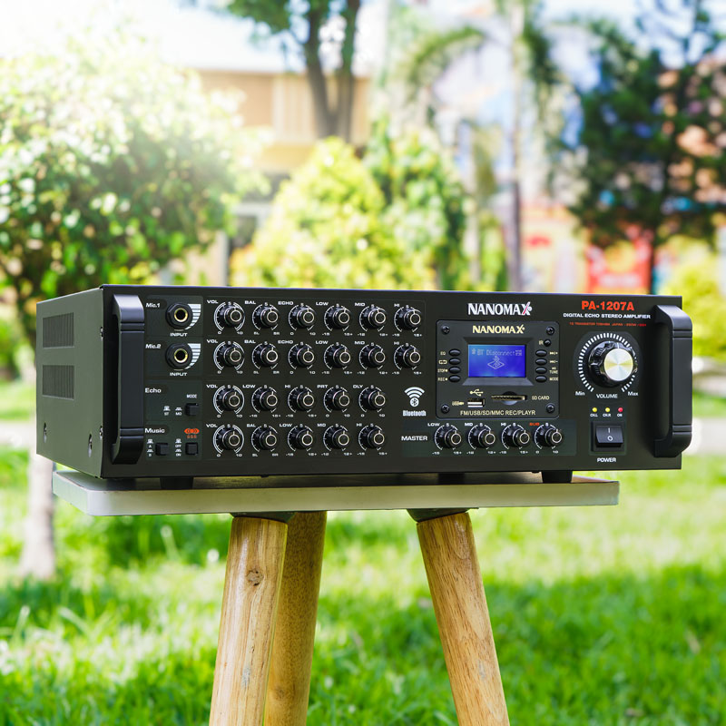 Amply karaoke Nanomax PA-1207A 5