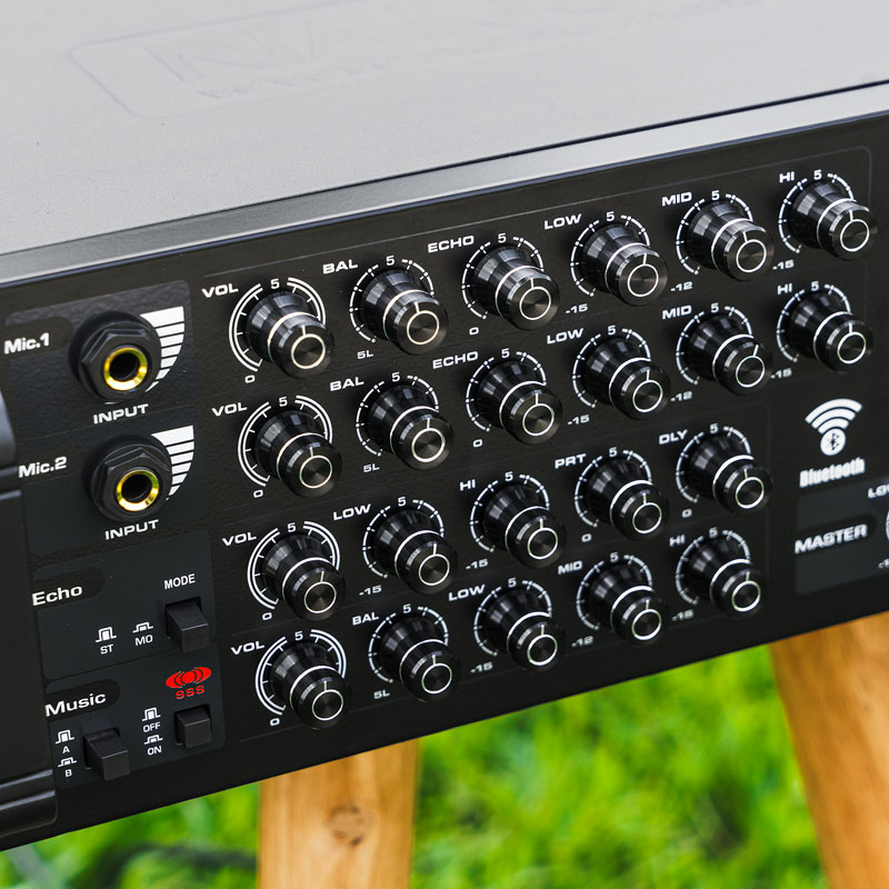 Amply karaoke Nanomax PA-1207A 6