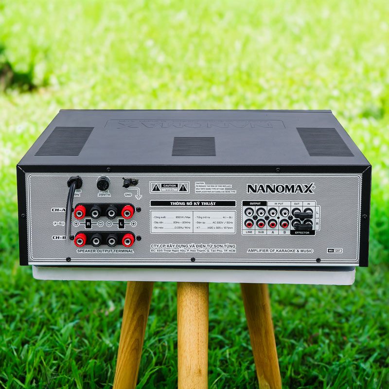Amply karaoke Nanomax PA-1207A 8