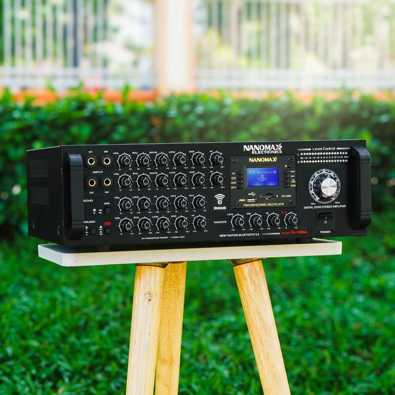 Amply karaoke Nanomax PA-1209A 7