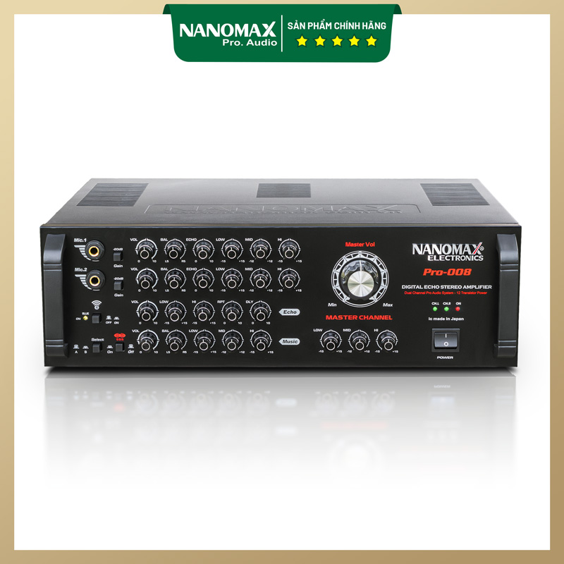 Amply karaoke Nanomax Pro-008 1