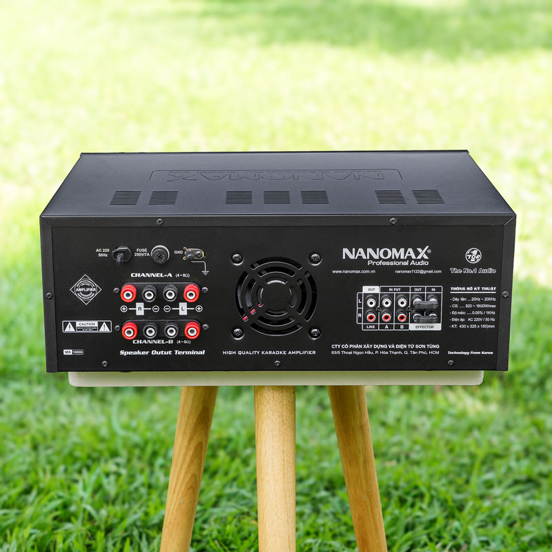 Amply karaoke Nanomax Pro-1000i 5