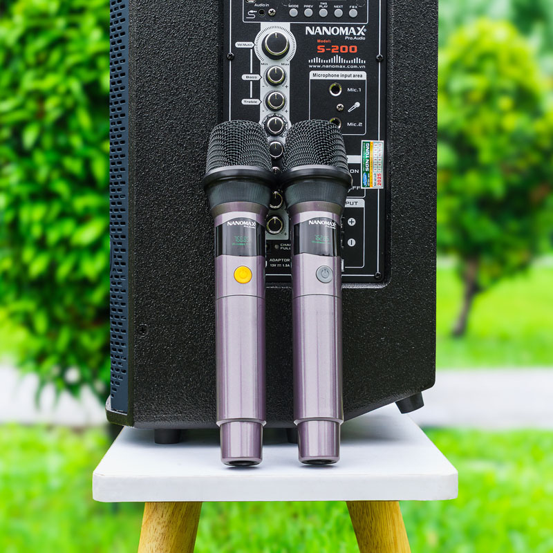 Loa karaoke nanomax s-200 13
