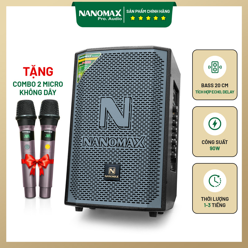 Loa karaoke Nanomax S-200 1