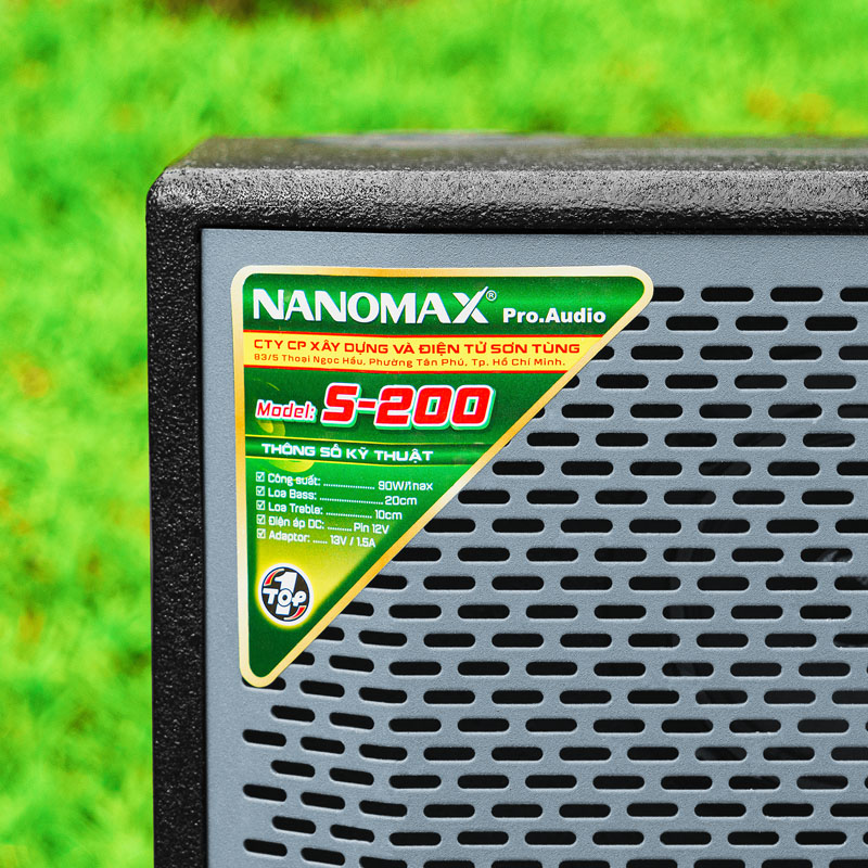 Loa karaoke Nanomax S-200 14
