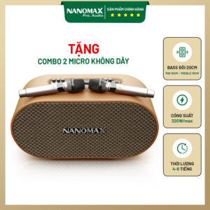 Loa karaoke xách tay Nanomax K-05 1