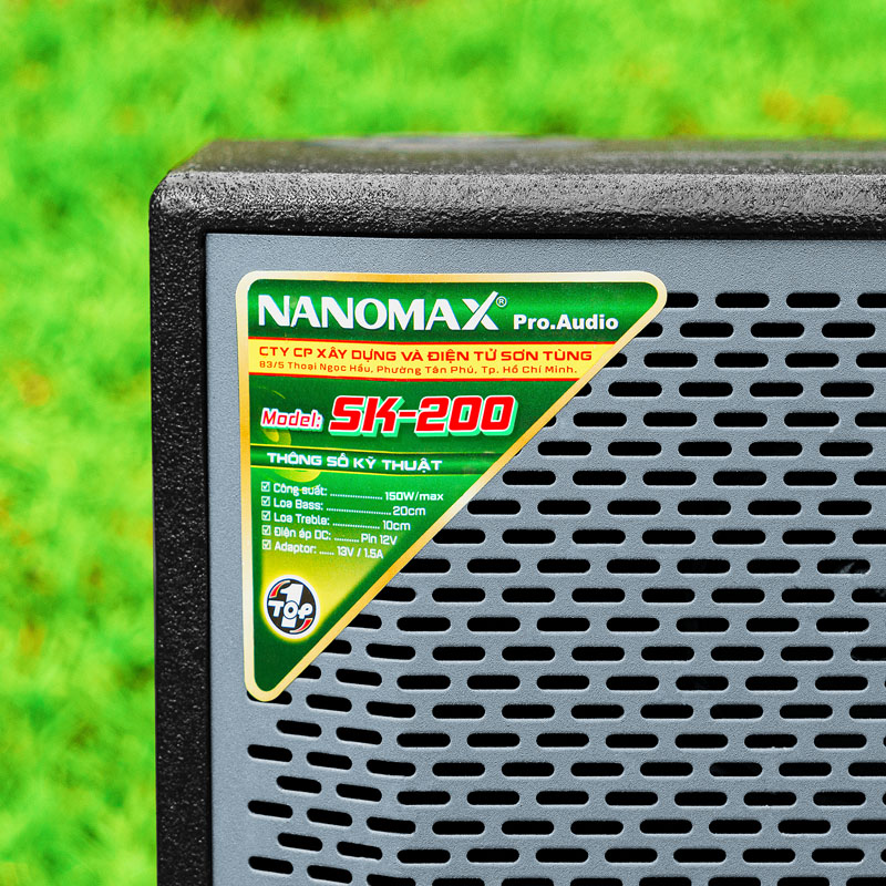 Loa karaoke Nanomax NK-200 16