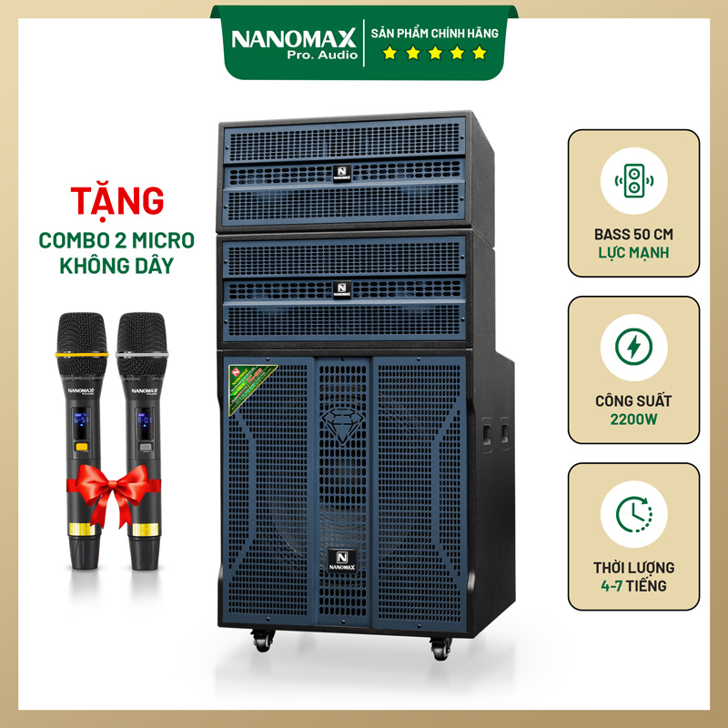 Loa kéo Nanomax Pro-503 1