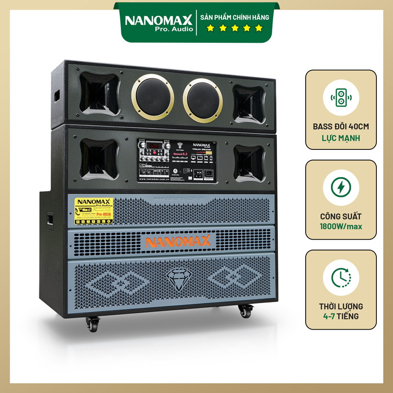 Loa kéo Nanomax Pro-803A 1