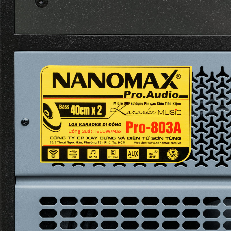 Loa kéo Nanomax Pro-803A 13