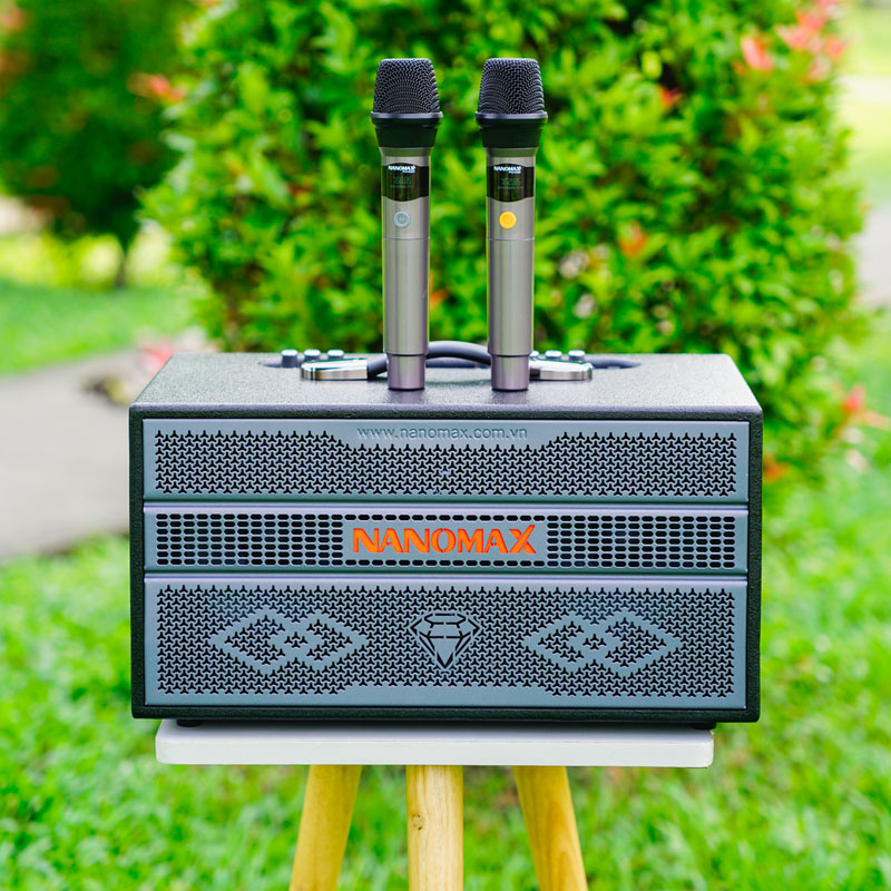 Loa karaoke xách tay Nanomax K-03 8
