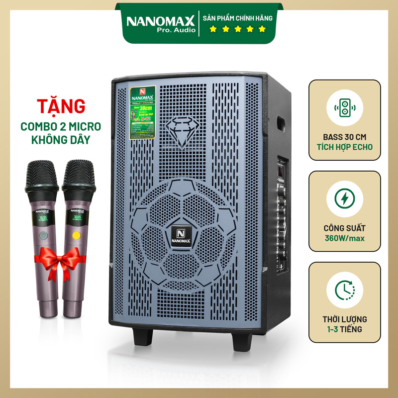 Loa karaoke Nanomax B-12 1