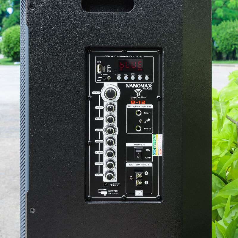 Loa karaoke Nanomax B-12 11