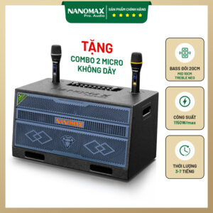 Loa karaoke Nanomax X-220a 1