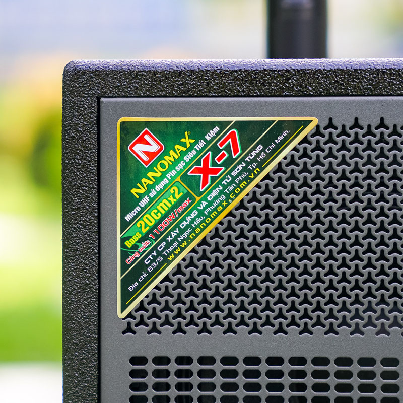 Loa karaoke Nanomax X-7 19