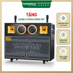 Loa kéo bình và điện nanomax BN-2026 1