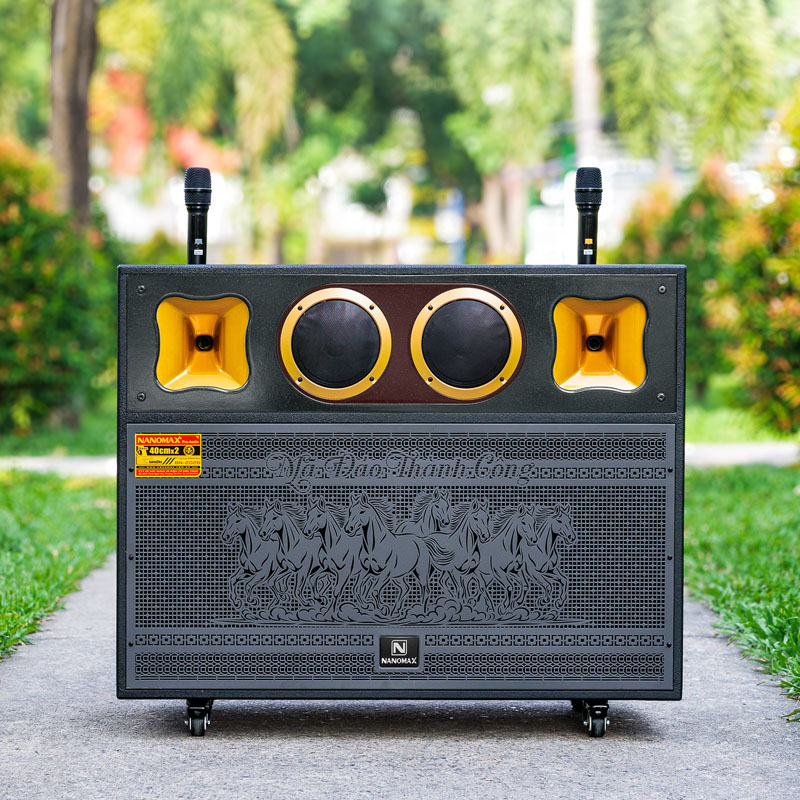 Loa kéo bình và điện nanomax BN-2026 2