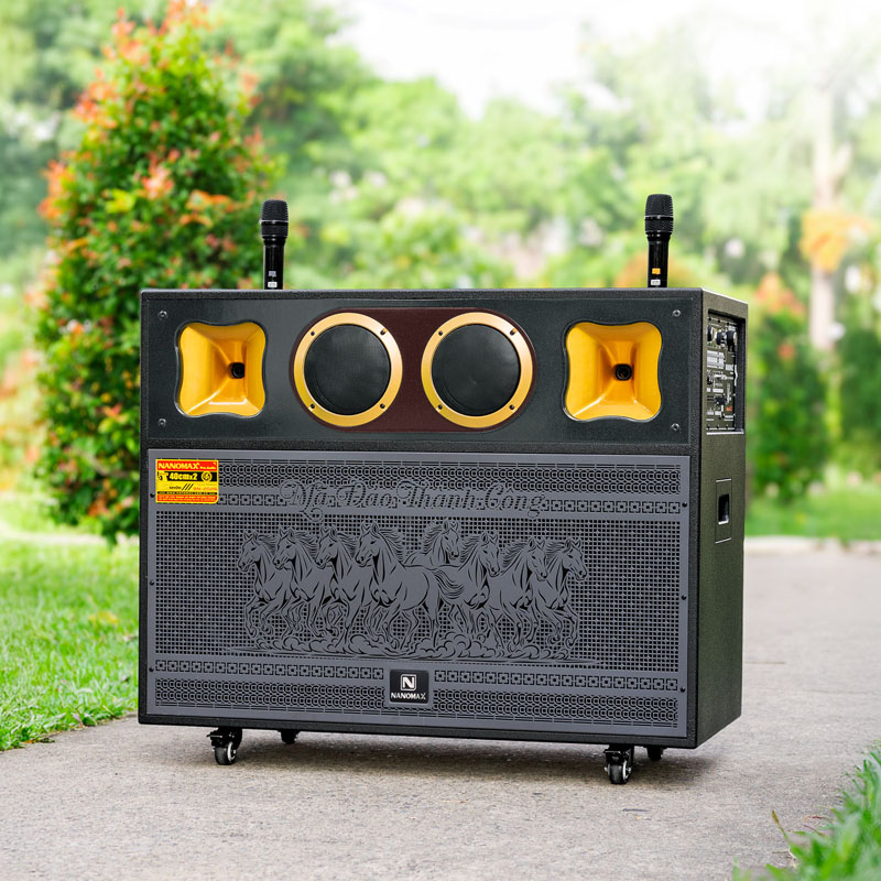 Loa kéo bình và điện nanomax BN-2026 3