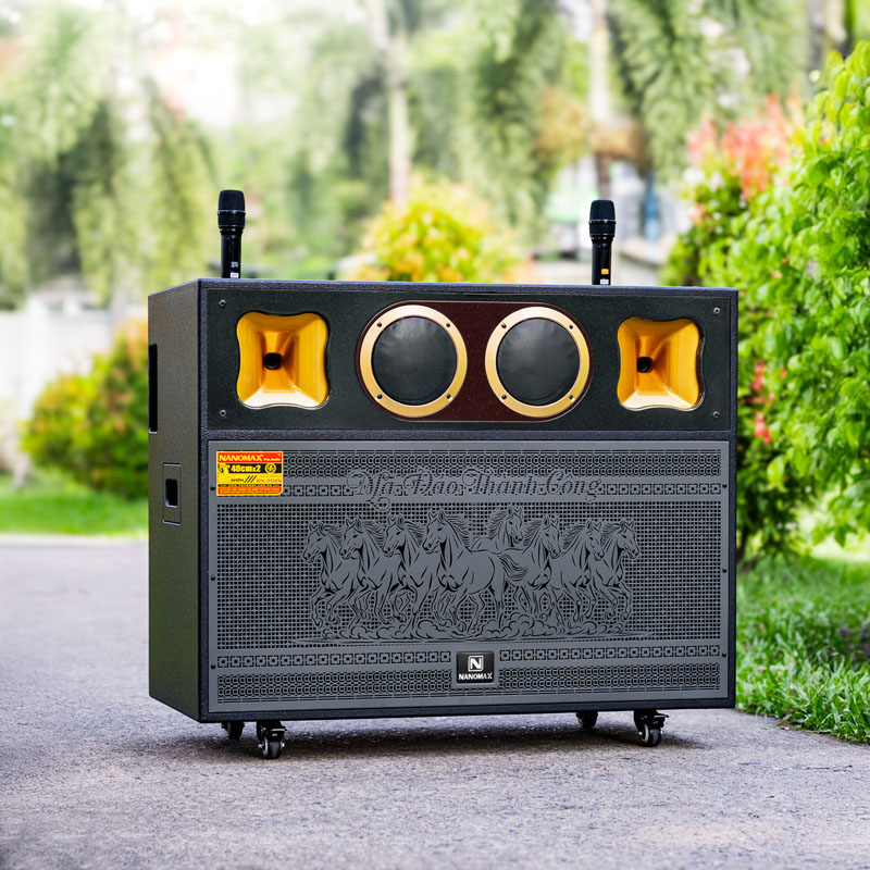 Loa kéo bình và điện nanomax BN-2026 4