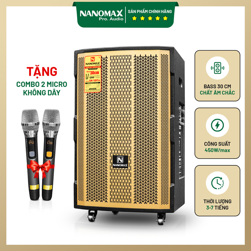 Loa kéo Nanomax SK-12F8 1