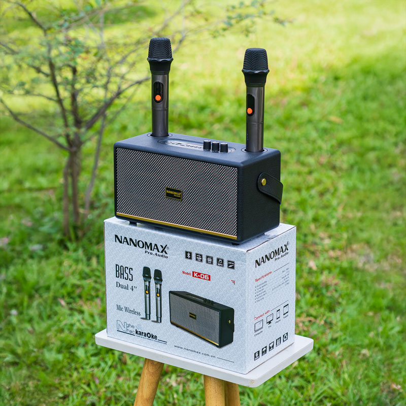 loa karaoke xách tay nanomax k-06 13