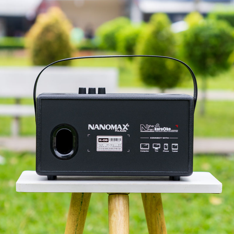 loa karaoke xách tay nanomax k-06 8