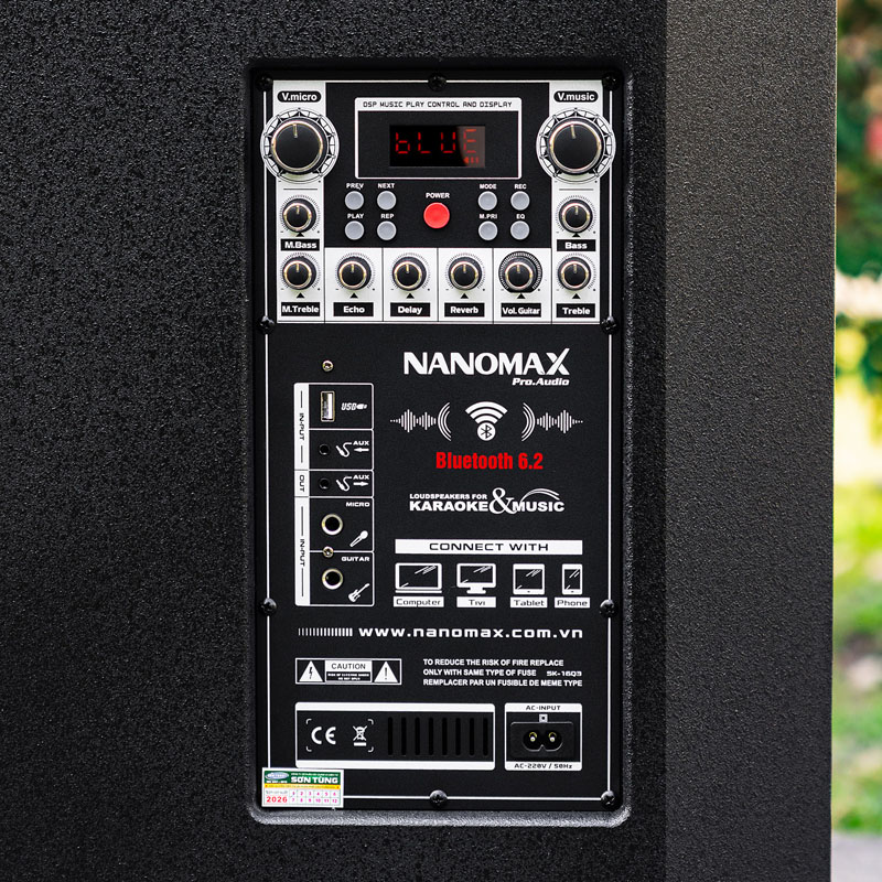 Loa kéo Nanomax SK-16Q2 12