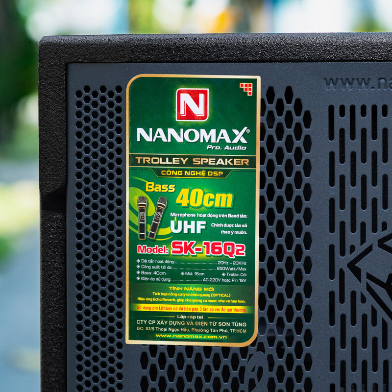 Loa kéo Nanomax SK-16Q2 14