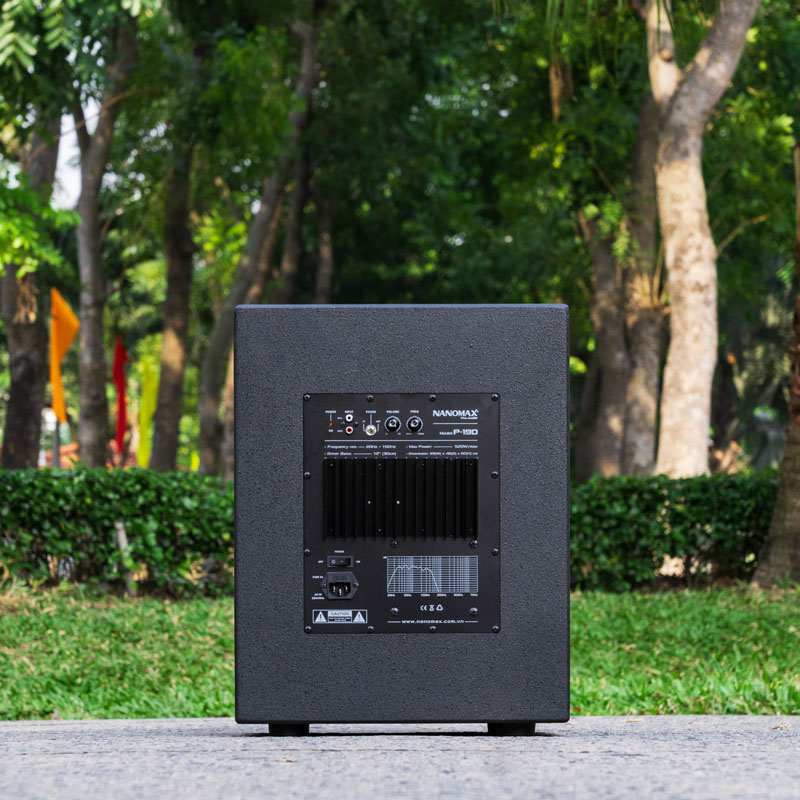 Loa sub điện nanomax p-190 15