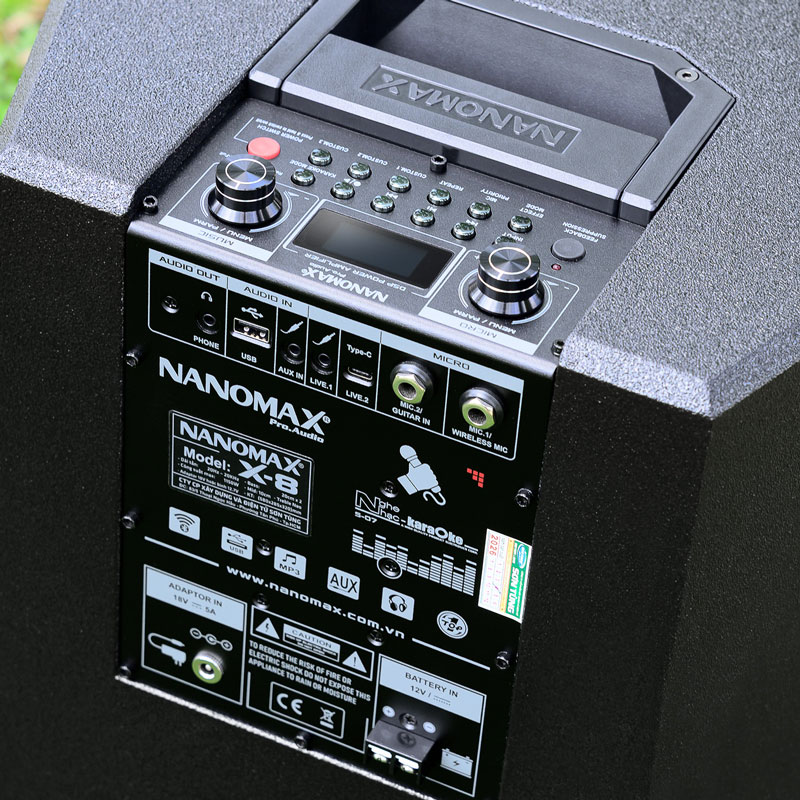 Loa karaoke nanomax x-8 15