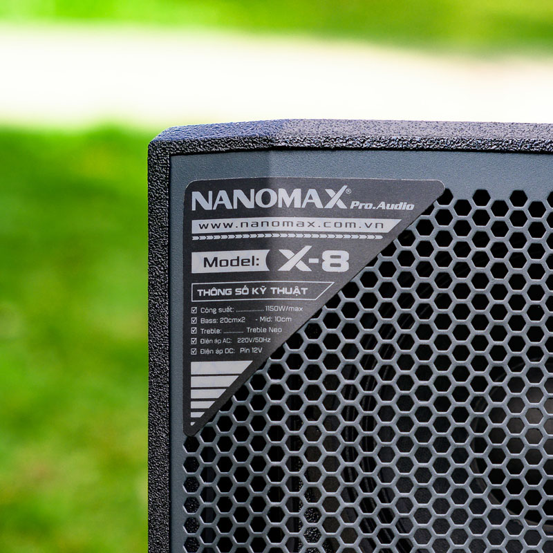 Loa karaoke nanomax x-8 19