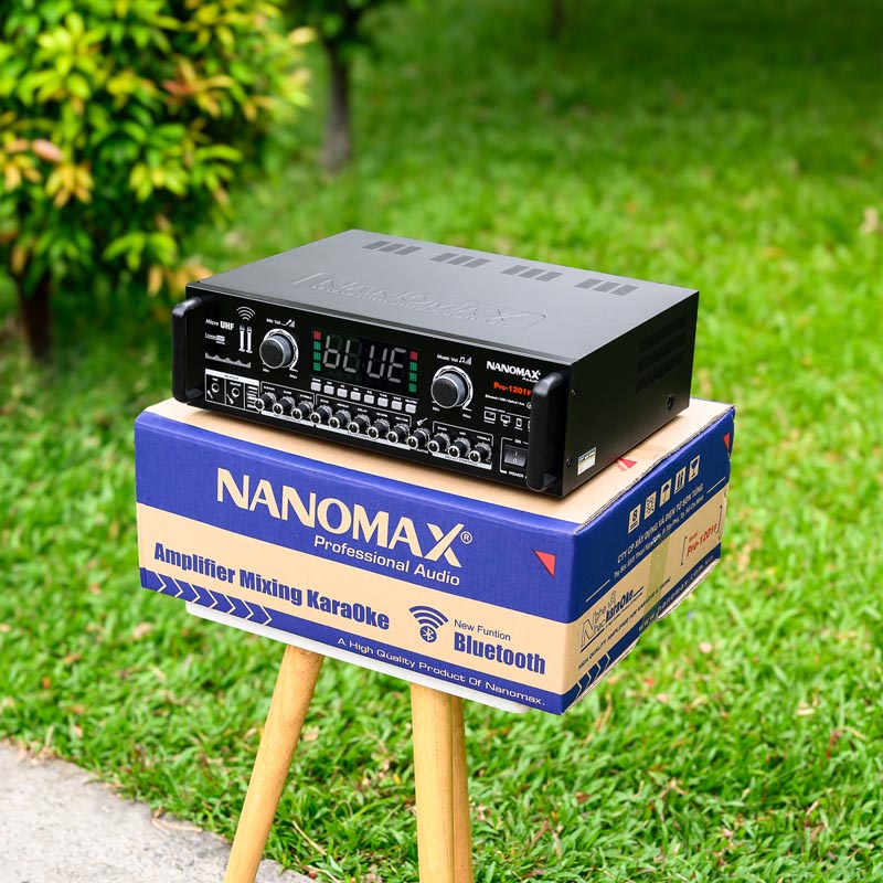Amply karaoke Nanomax Pro-1201f 8