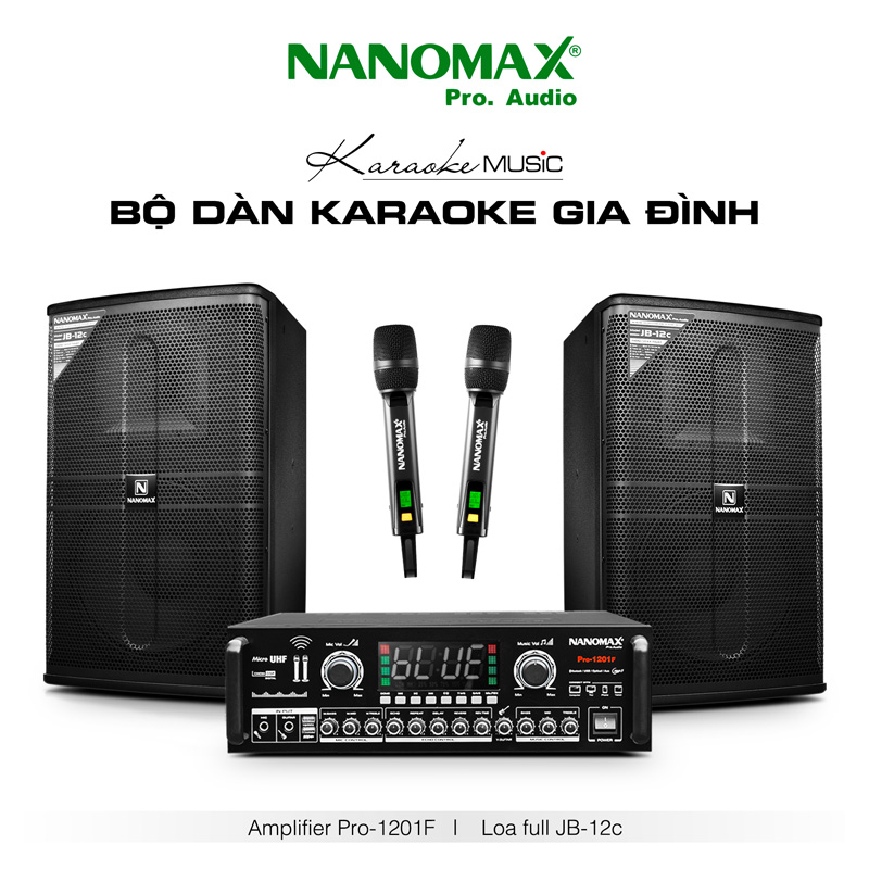 Bộ dàn Karaoke Gia Đình Nanomax 1