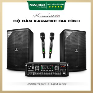 Dàn Karaoke Gia Đình Nanomax GD-01