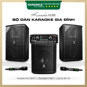 Dàn Karaoke Gia Đình Nanomax GD-02